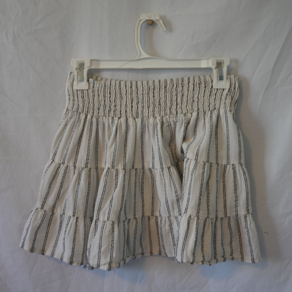 Juniper Blue Striped Skirt